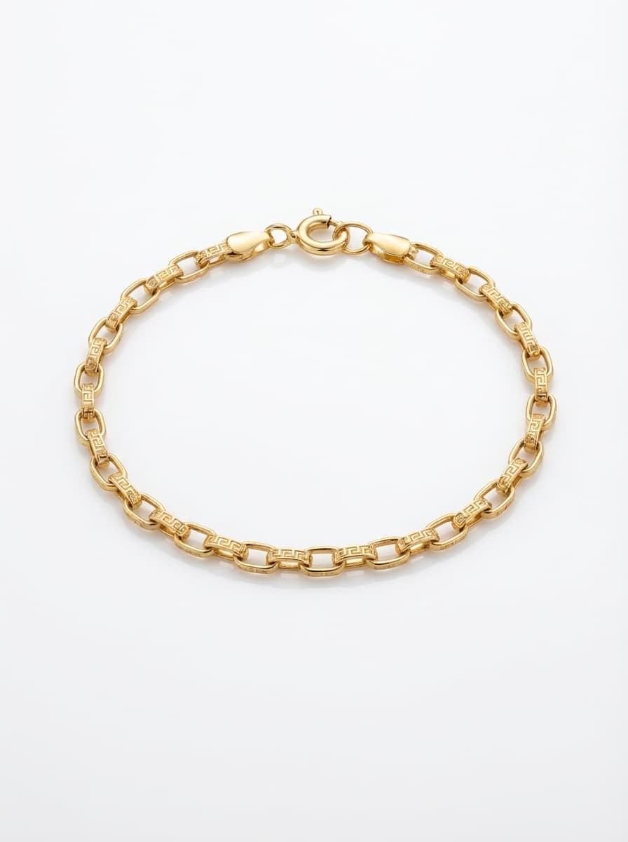 دستبند آجری طرح ورساچ زنانه