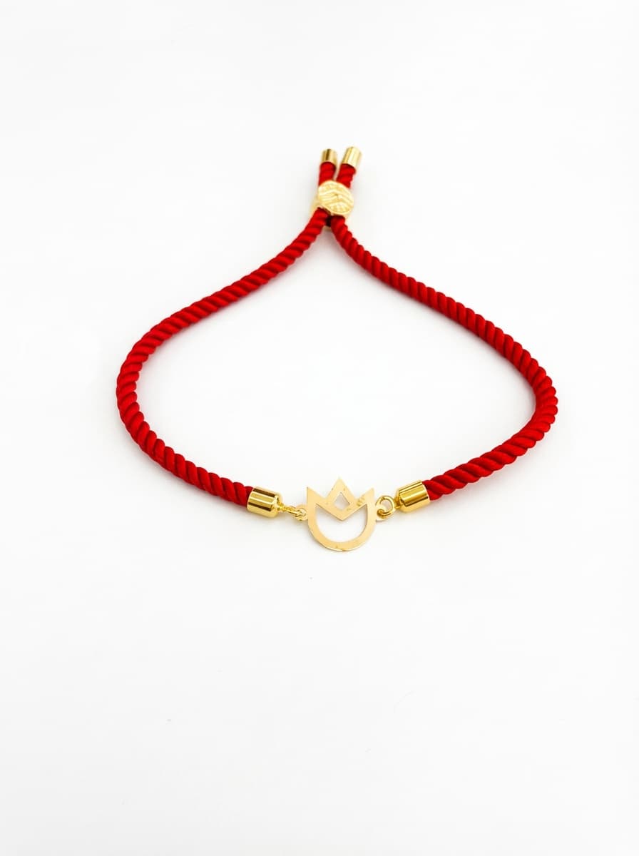 دستبند لیزری مخمل قرمز