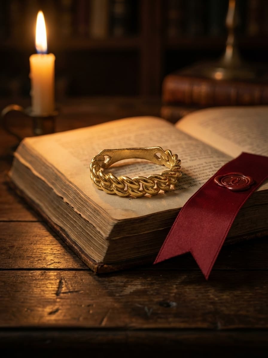 انگشتر طلا کارتیر تخت