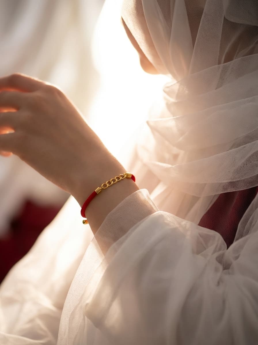 دستبند طلا دخترانه با بند مخمل و مدل کارتیر 