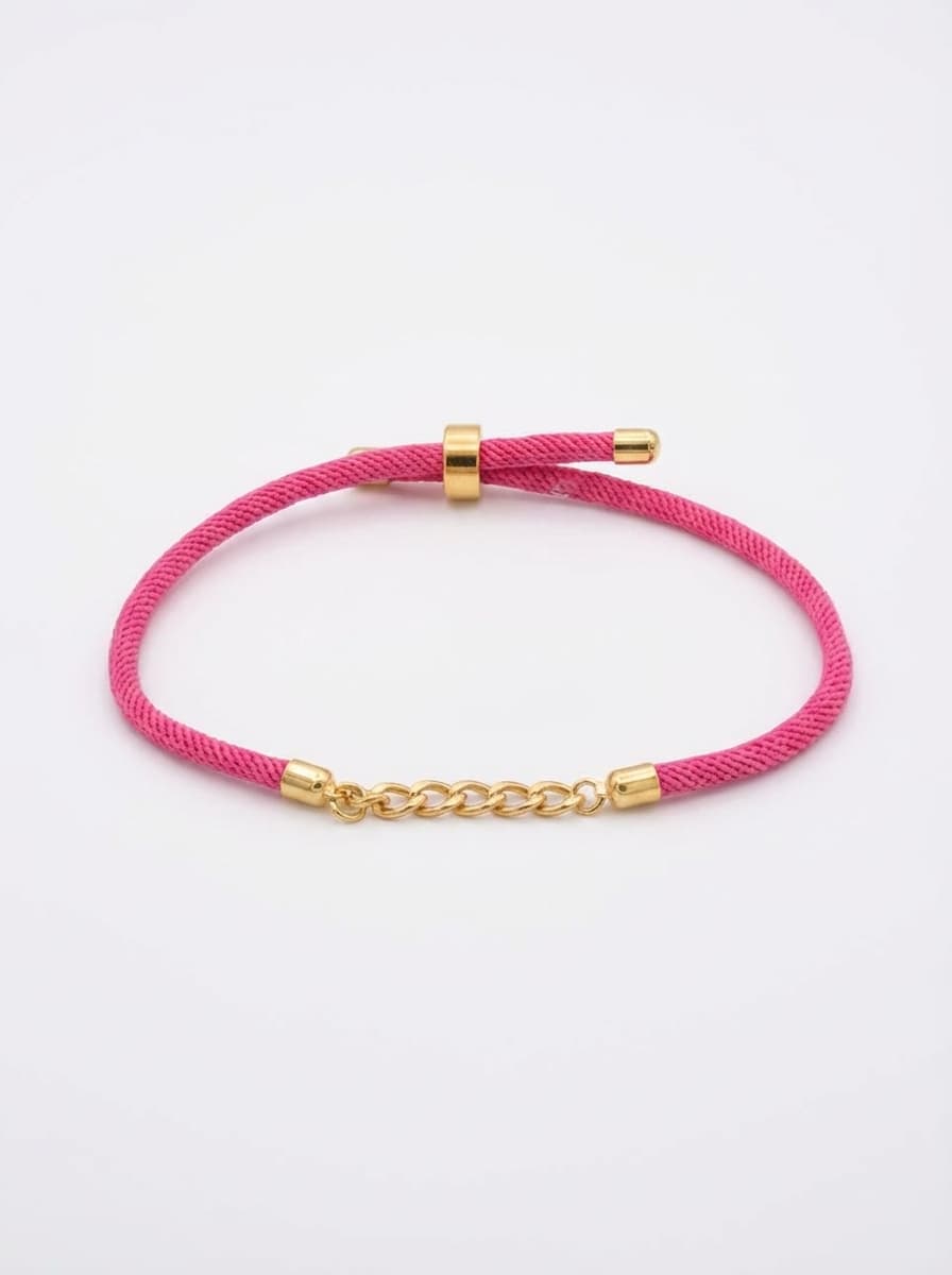 دستبند طلا دخترانه با بند مخمل و مدل کارتیر 