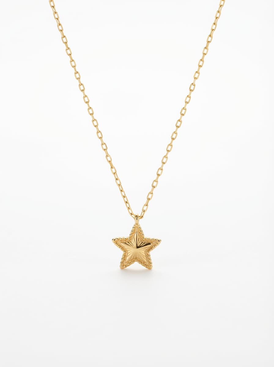 گردنبند طلا زنانه مدل ونکلیف مینیمال  برند نونا 