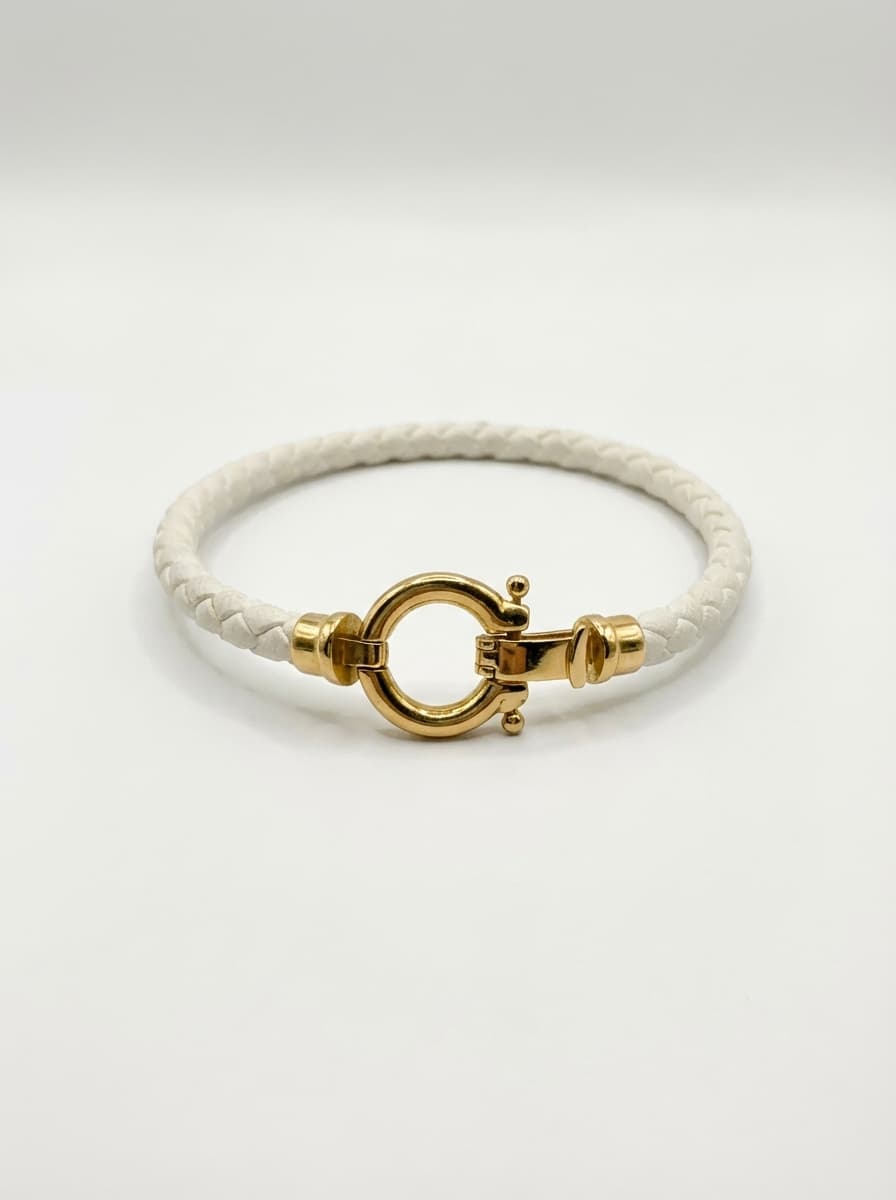 دستبند طلا زنانه مدل امگا