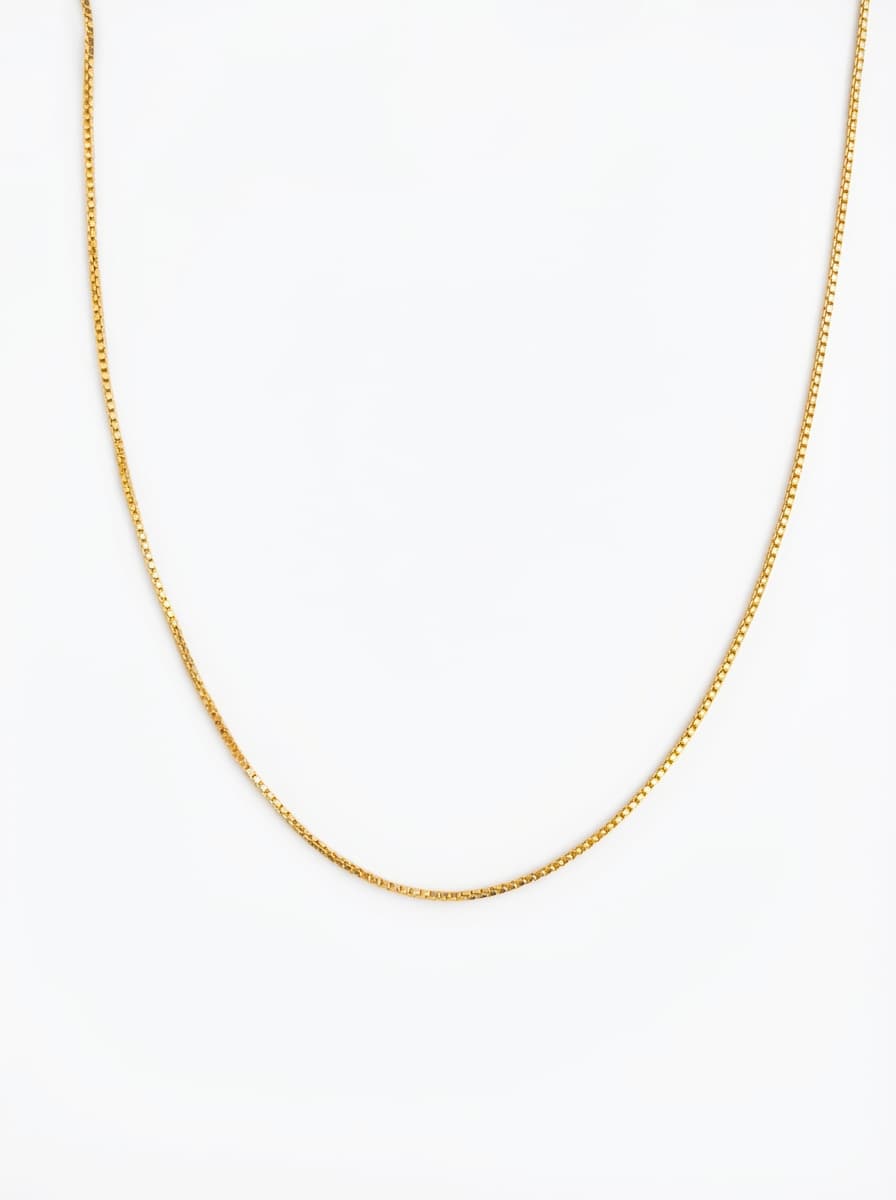 زنجیر طلا زنانه طرح ونیزی