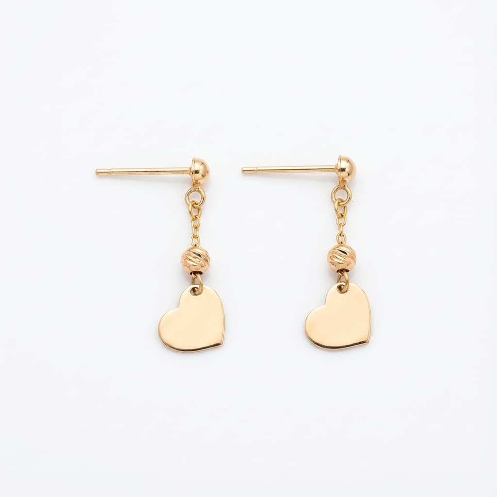 گوشواره طلا دخترانه مدل میخی