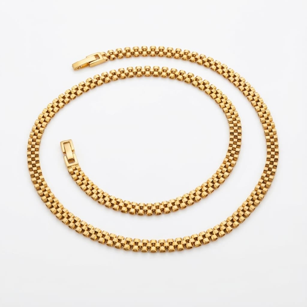 نیم ست طلا زنانه مدل رولکس 