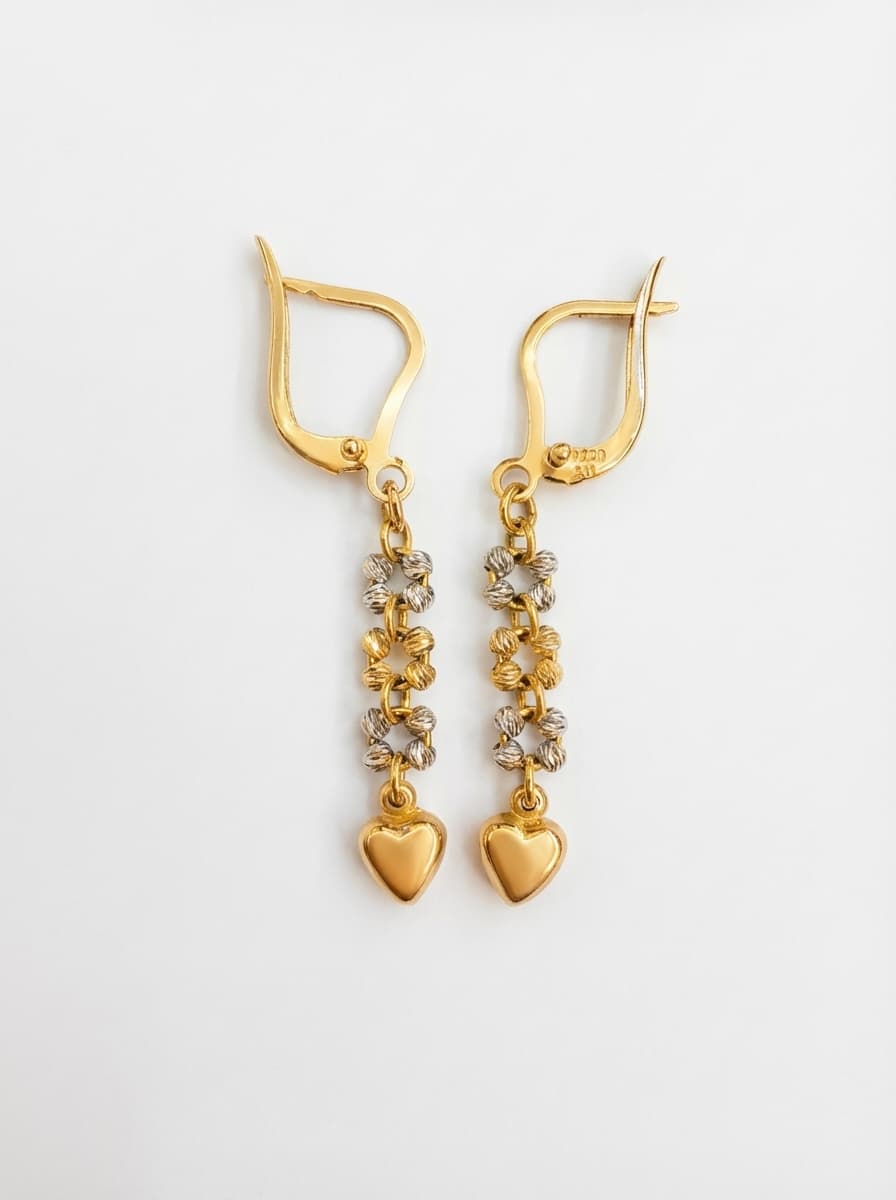 گوشواره طلا زنانه مدل البرنادو