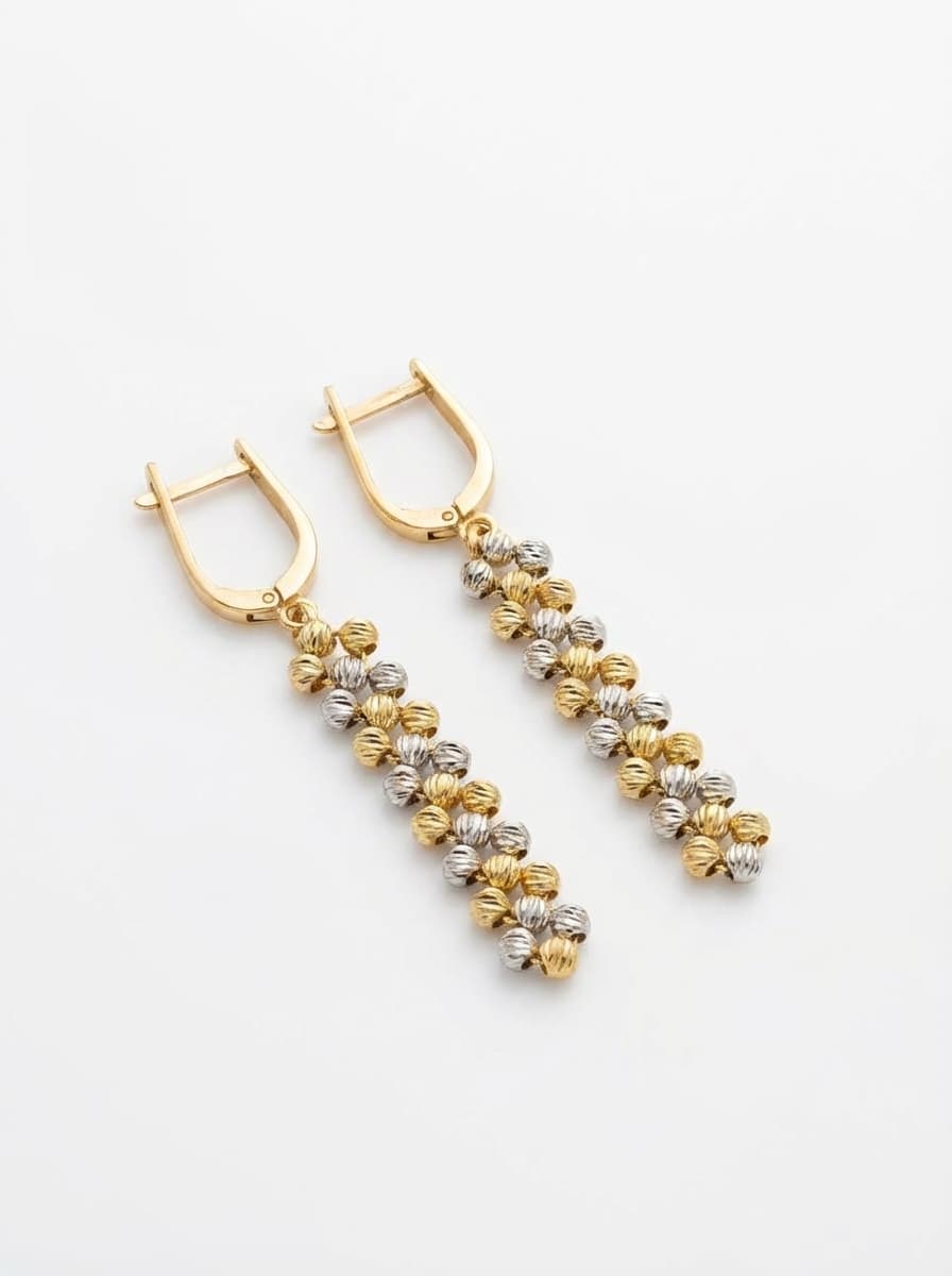 سرویس طلا زنانه مدل گوی البرناردو 