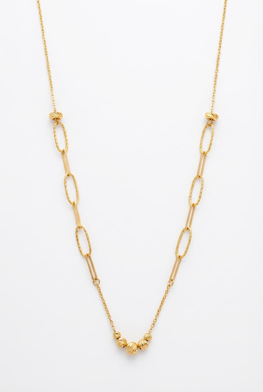 نیم ست  طلا زنانه مدل تلفیقی