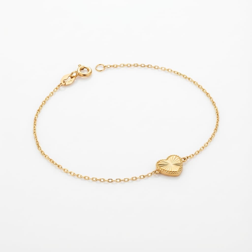 دستبند طلا زنانه مدل ونکلیف مینیمال  برند نونا