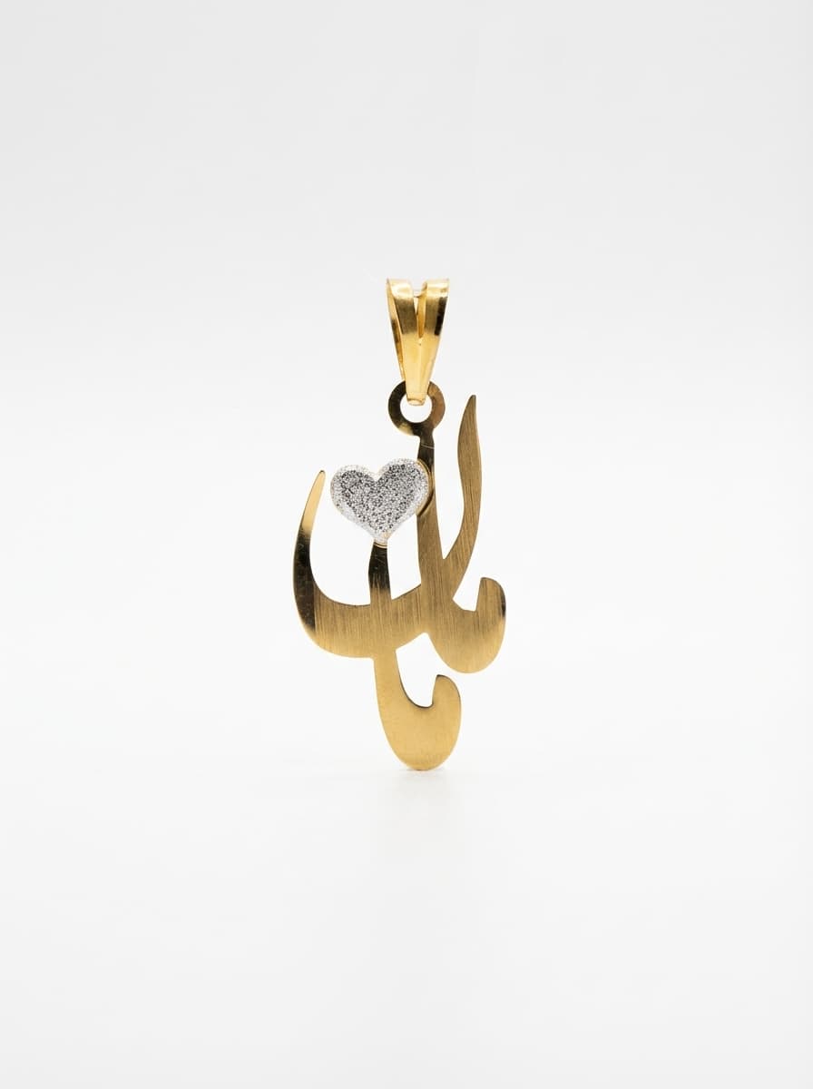 پلاک طلا  زنانه طرح مادر