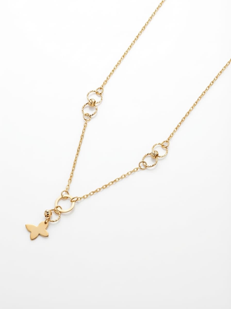 گردنبند طلا زنانه مدل مینیمال