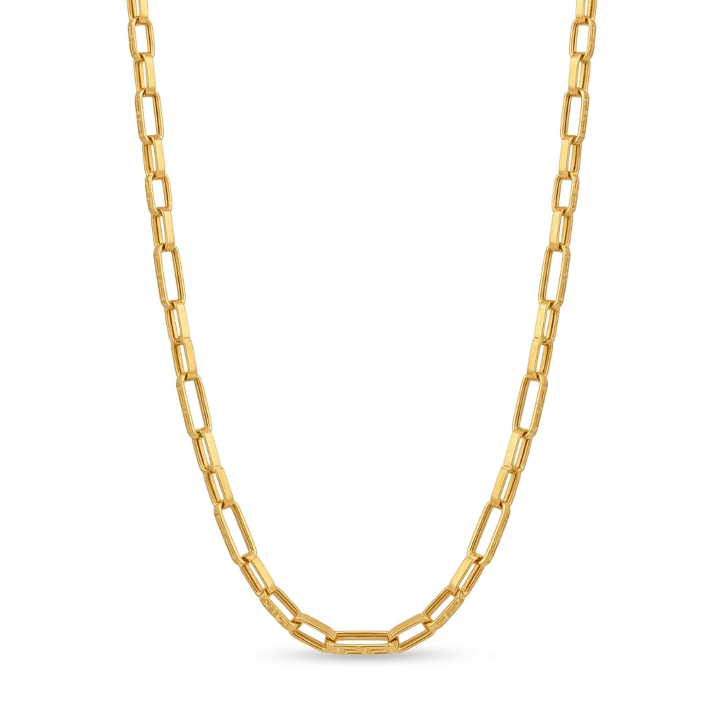 زنجیر طلا زنانه و مردانه طرح آجری